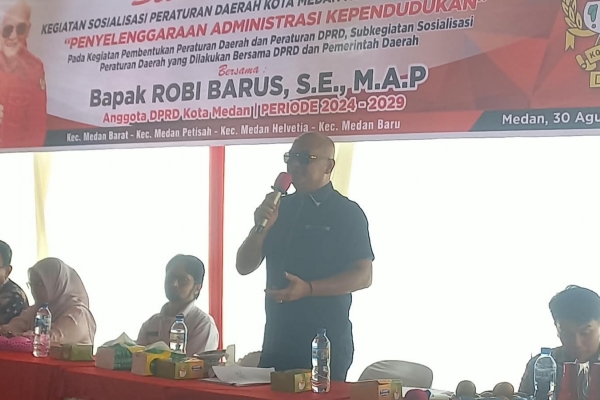 Ingatkan Pentingnya Adminduk, Robi Barus: Tanpa Dokumen Lengkap, Bansos Bisa Melayang