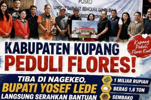 Dukung Bantuan Korban Bencana, Fraksi PDI Perjuangan Kabupaten Kupang: Wujud Solidaritas Flobamora
