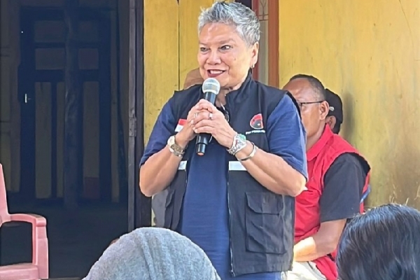 Respons Cepat Gempa Flores, PDI Perjuangan Kirim Tim Medis dan Operasikan RS Apung LaksamanaMalahayati