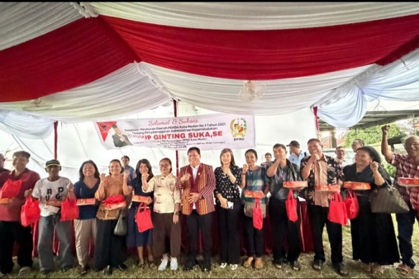 Jusup Ginting Suka Ajak Warga Lengkapi Dokumen Kependudukan dengan Data Sesuai Kondisi Sebenarnya