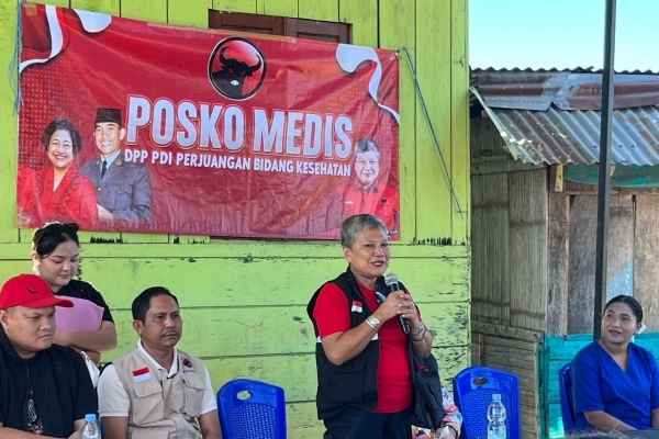 Pastikan Kader Dampingi Warga Flores, PDI Perjuangan Kirim Tim Kesehatan hingga Rumah Sakit Terapung