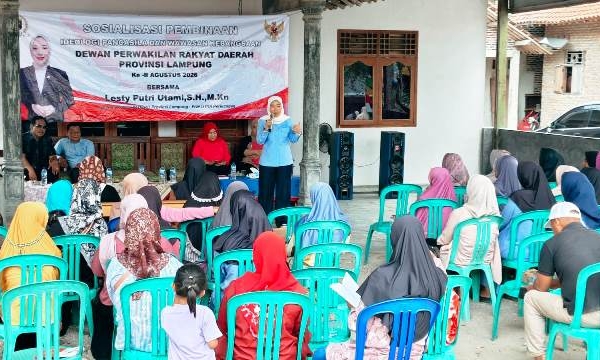 Dorong Swasembada Pangan, Lesty Putri Utami Kawal Program Irigasi Petani Marga Kaya