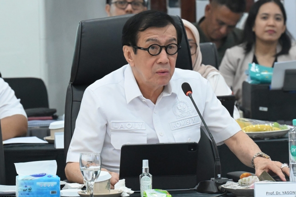 Yasonna Tegaskan Kewenangan Besar Kurator Harus Diimbangi Etik dan Pengawasan Ketat