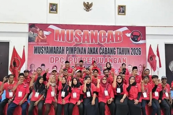 Konsolidasi PAC Tuntas, PDI Perjuangan Banggai Laut Pastikan Mesin Partai Terus Bekerja
