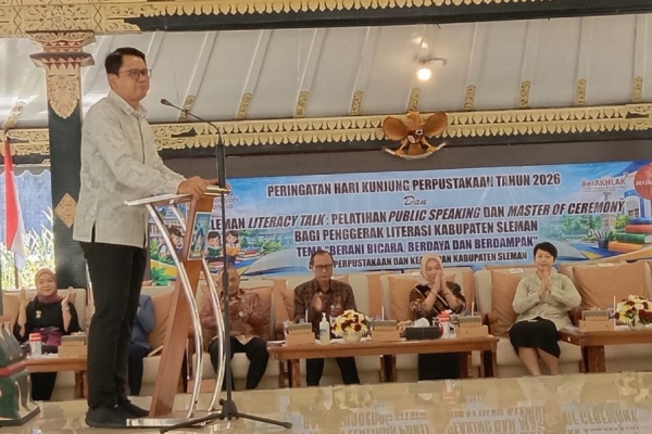 Bangun Masyarakat Kritis, Pemkab Sleman Transformasi Layanan Perpustakaan