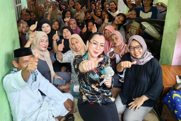Nia Purnama Sari Rutin Turun Langsung Temui Warga, Serap Aspirasi Persoalan Kota Serang