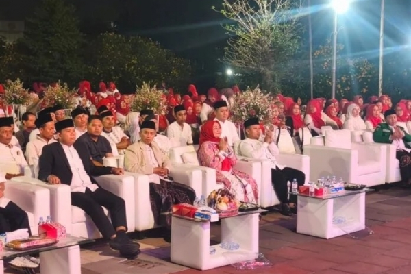 Semarak Maulid Perjuangan DPC PDI Perjuangan Depok, Hadirkan Seni Hadroh hingga Santunan Yatim ​