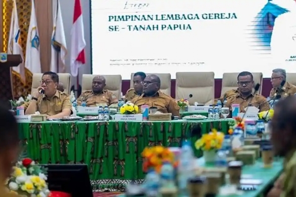 Gubernur Papua Tengah Jadikan Masukan Gereja Bahan Rumuskan Kebijakan