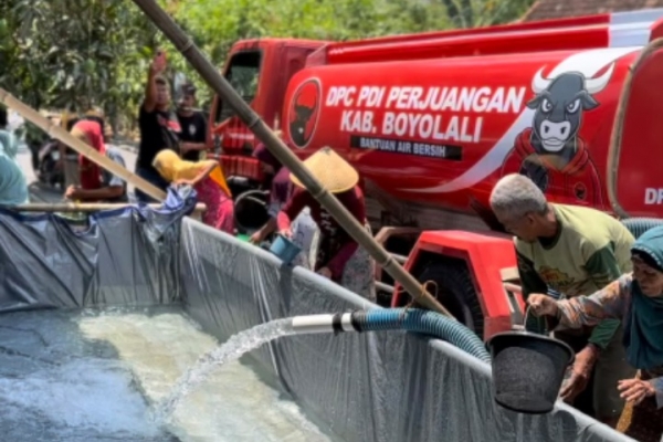 Tak Ingin Kekeringan Jadi 'Budaya', PDI Perjuangan Boyolali Dorong Pembangunan Embung & Sumur Dalam