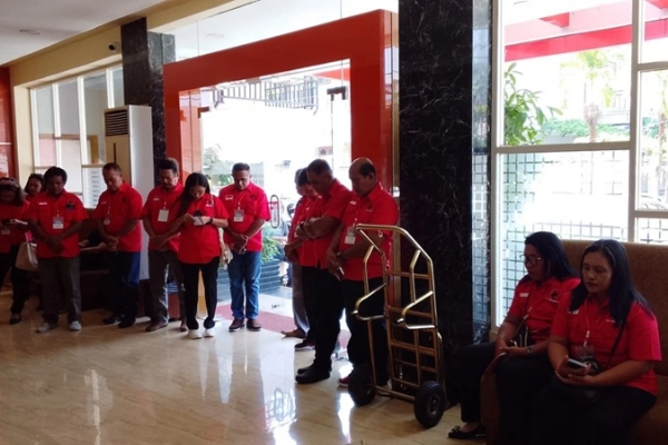 Kontingen DPC PDI Perjuangan Sangihe Siap Ikuti Pelantikan PAC dan Konsolidasi di Tondano