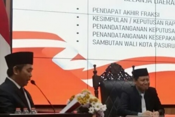 Fraksi PDI Perjuangan Setujui P-APBD 2026 Kota Pasuruan dengan Catatan