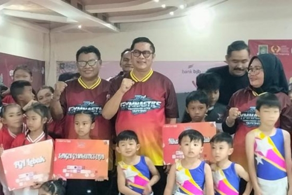 Gymnastics Tangerang Open Dibuka, 504 Atlet Berebut Piala Wali Kota