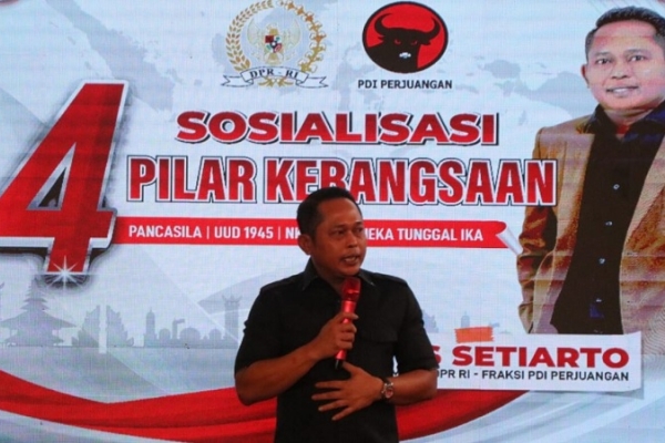 Yulius Setiarto Sosialisasi 4 Pilar, Kupas Tuntas Regulasi Baru Penggiat Agama