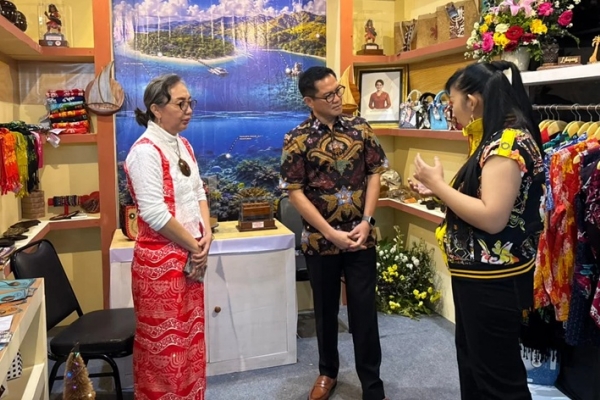 Joune Ganda Dorong Kriya Minahasa Utara Tembus Pasar Nasional Hingga Global