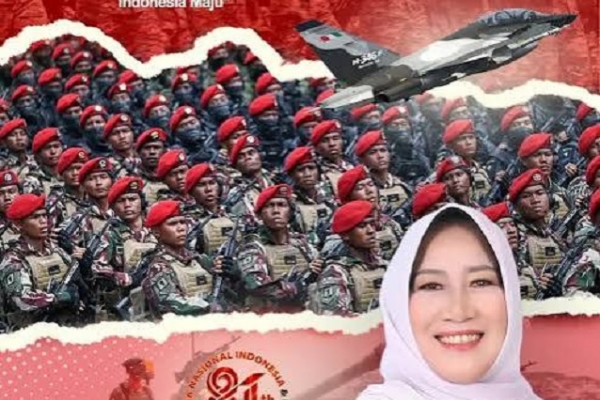 Siti Aisyah: Kekuatan TNI Terletak Pada Kedekatan dengan Rakyat