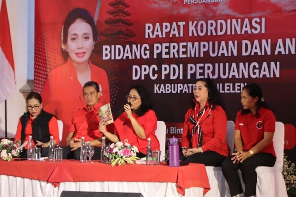 Bintang Puspayoga Dorong Penguatan Kader Perempuan PDI Perjuangan Hingga Akar Rumput