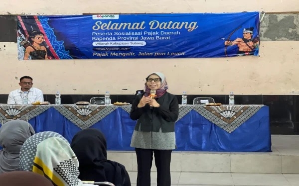 Tekankan Semangat Gotong Royong, Ineu Purwadewi Ajak Warga Subang Taat Pajak Daerah