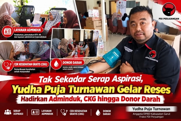 Yudha Puja Turnawan Hadirkan Layanan Adminduk, Kesehatan, dan Donor Darah 