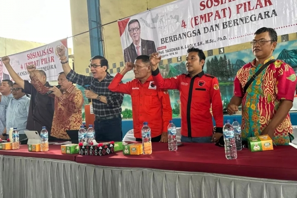 Yasonna Laoly Tegaskan Keutuhan Bangsa Tak Hanya Jaga Wilayah, tapi Rawat Nilai Dasar Pancasila