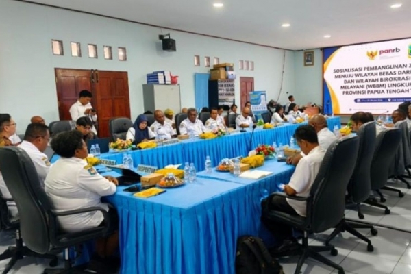 Papua Tengah Bangun Birokrasi Transparan, Akuntabel, Bersih dari Korupsi