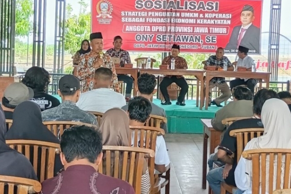 Ony Setiawan Dorong UMKM dan Koperasi Jadi Penggerak Ekonomi Rakyat Tuban