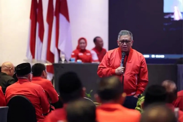Kumpulkan Elit DPD PDI Perjuangan Lampung Secara Tertutup, Hasto Tegaskan Doktrin Satyam Eva Jayate 