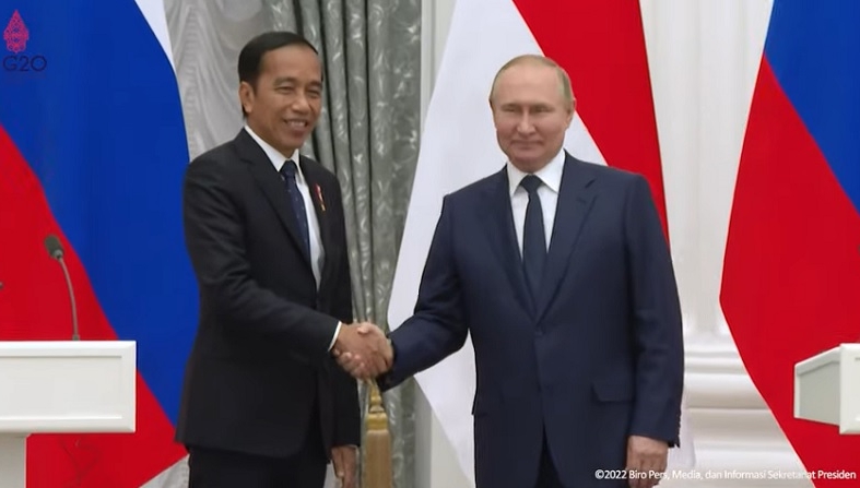 Ke Putin, Jokowi: Perang Selesai dan Pasokan Pangan Membaik