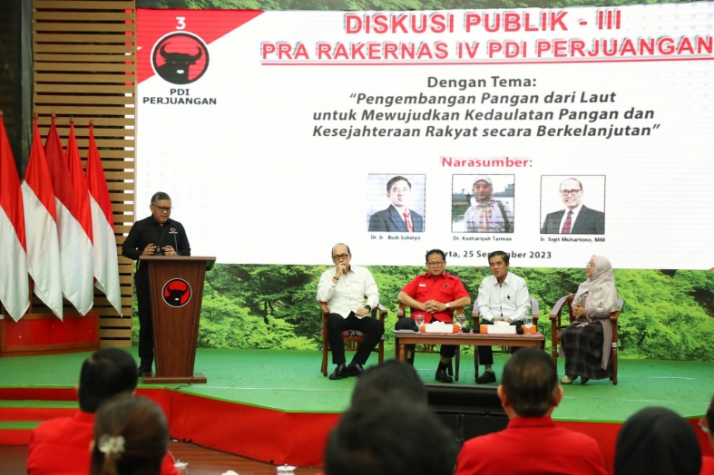 Melalui Rakernas, PDI Perjuangan Ingin Wujudkan Kedaulatan Pangan Lewat Laut Indonesia