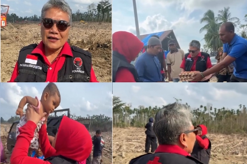 Sungai Berubah Jadi Lautan Kayu, Ribka Tjiptaning: PDI Perjuangan Hadir Atas Perintah Ibu Megawati