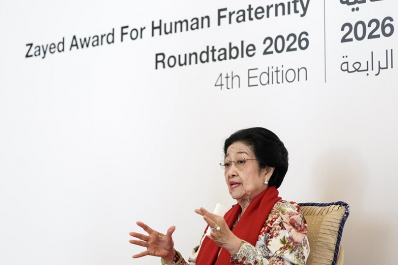 Di Abu Dhabi, Megawati Cerita Kenangan dengan Paus Fransiskus, soal Global Warming