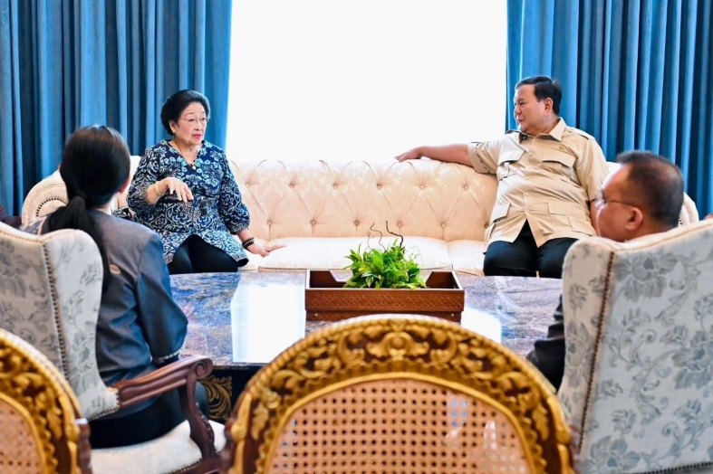 Megawati dan Prabowo Bertemu di Istana, Bahas Geopolitik hingga Masalah Bangsa