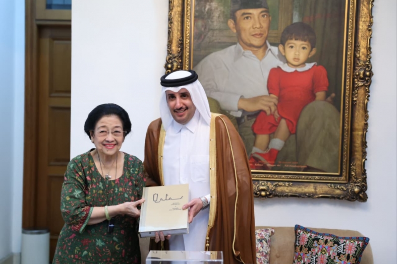 Bertemu dengan Megawati, Dubes Qatar Undang Berkunjung ke Qatar
