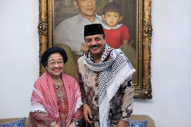 Dubes Palestina Apresiasi Megawati Soekarnoputri yang Konsisten Dukung Palestina