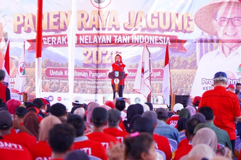 Panen Raya Jagung GNTI, Winarti Tekankan Pentingnya Fasilitas Dryer bagi Petani