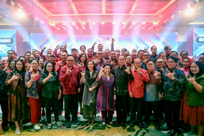 Gotong Royong Ratusan Desa di Bali untuk Bulan Bung Karno Bukti Pembumian Trisakti