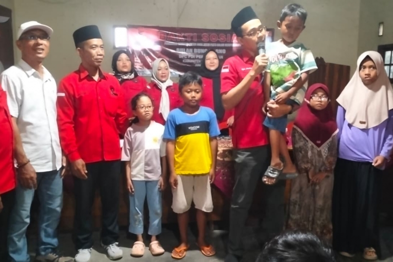 Tutup Bulan Bung Karno 2026, DPC PDI Perjuangan Pringsewu Gelar Baksos hingga Konsolidasi Struktur