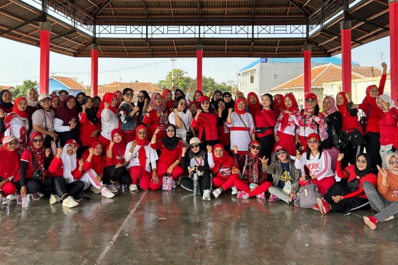 Dorong Gaya Hidup Sehat dan UMKM, Wanoja Perjuangan Kuningan Gelar Roadshow di Desa Cikaso
