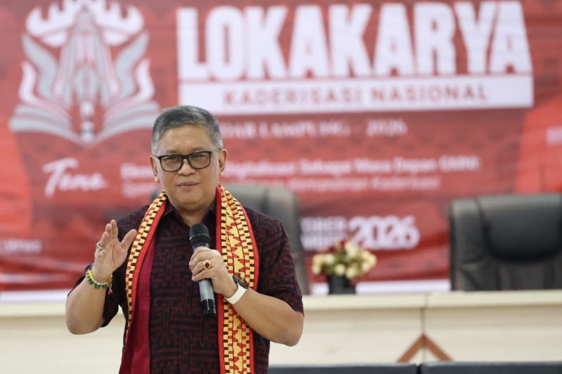 Hasto Tantang GMNI Wujudkan Praksis Marhaenisme Guna Membela Rakyat Tertindas