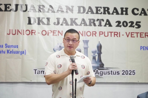 Percasi Gelar Kejurda Catur DKI Jakarta Tahun 2025