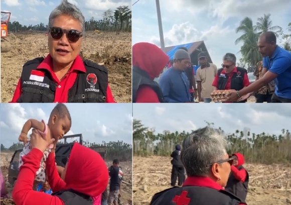 Sungai Berubah Jadi Lautan Kayu, Ribka Tjiptaning: PDI Perjuangan Hadir Atas Perintah Ibu Megawati