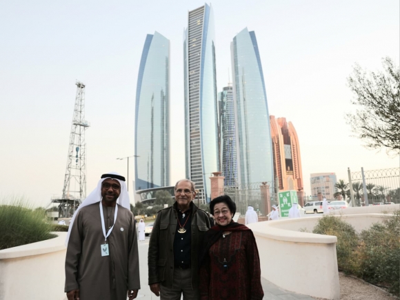  Momen Megawati dan Presiden Ramos Horta di Zayed Award