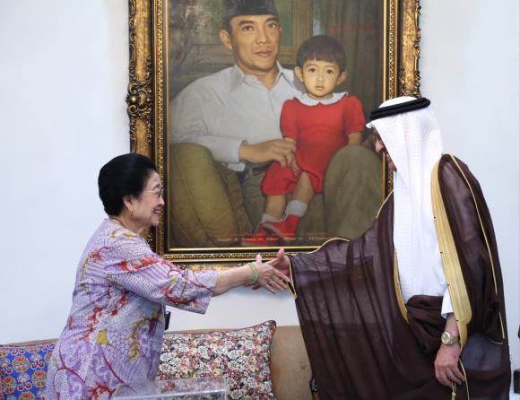 Megawati Soekarnoputri Terima Dubes Arab Saudi, Bahas Dinamika Timur Tengah