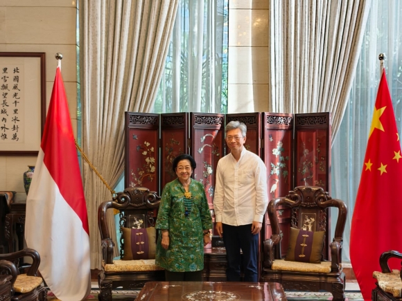 Perkuat Hubungan Bilateral, Dubes Tiongkok Temui Megawati Soekarnoputri