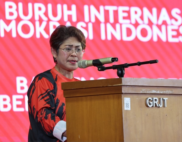 Mercy Tegaskan PDI Perjuangan Akan Terus Berdiri Bersama Kaum Buruh