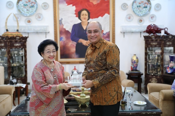 Megawati Soekarnoputri dan Dubes India Bahas Kedekatan Kedua Negara Sejak Era Soekarno dan Nehru