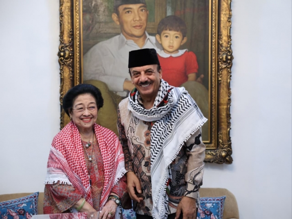 Dubes Palestina Apresiasi Megawati Soekarnoputri yang Konsisten Dukung Palestina