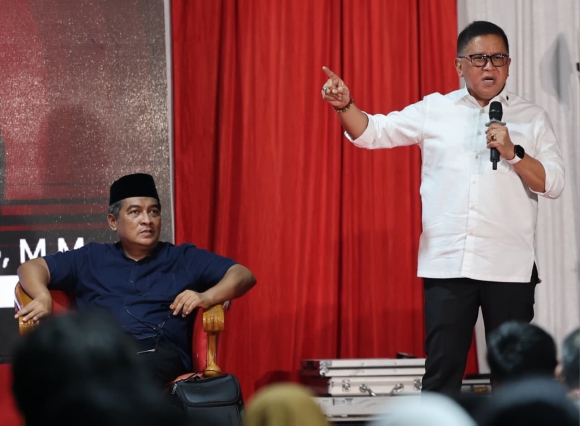 Seminar di Blitar, Hasto dan Airlangga Bahas Marhaenisme, Politik Biaya Tinggi hingga Kondisi Terkini
