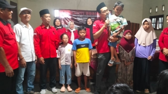 Tutup Bulan Bung Karno 2026, DPC PDI Perjuangan Pringsewu Gelar Baksos hingga Konsolidasi Struktur