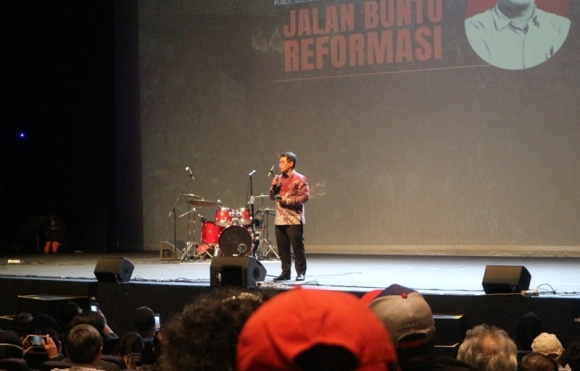 Bonnie di Kuliah Umum Jalan Buntu Reformasi: 30 Tahun Kudatuli untuk Mengingat Akar Demokrasi Indonesia