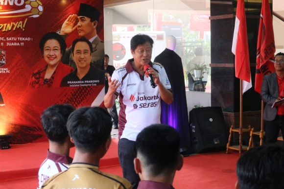 Suntik Semangat Banteng Jakarta FC, Adi Wijaya Janjikan Bonus Rp 1 Miliar di Sukarno Cup 2026